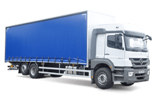 Car Hire Battersea - 26 Tonne Curtain Side Truck - Truck hire Battersea