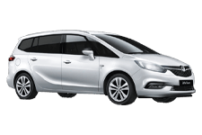 Car Hire Battersea - Vauxhall Zafira 5 + 2 - Minibus hire Battersea